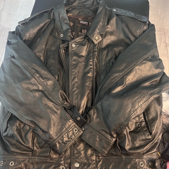 Byrnes as Baker Leather Jacket, nice and warm (thinsulate) - Picture 2 of 7